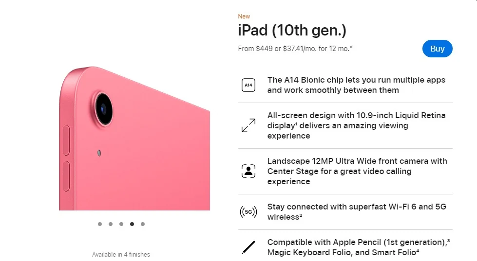 IPad 10th gen