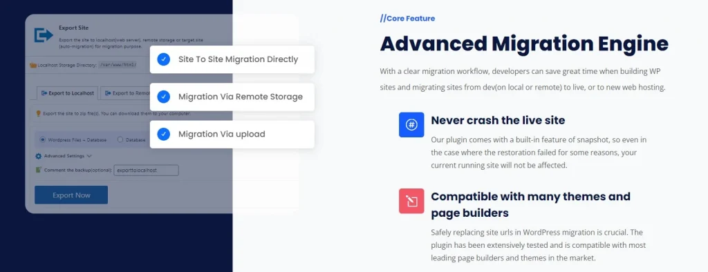 Advance Migration