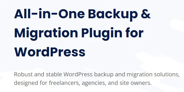 All in one Backup