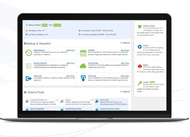 Backup and Migration