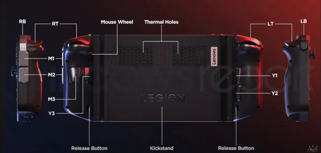 Introducing the New Lenovo Legion Go: Unveiling a Premium 8.8-inch 1600p Display at $799 3 Lenovo Legion Go