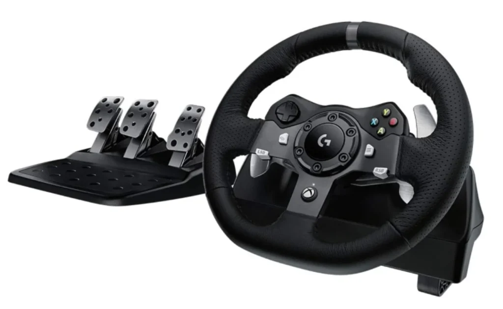 Logitech G920 Driving Force Racing Wheel and Floor Pedals