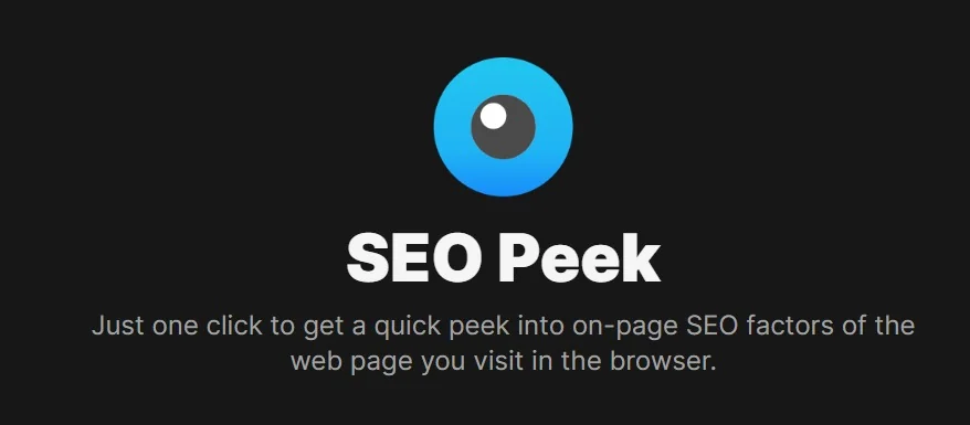SEO Peek