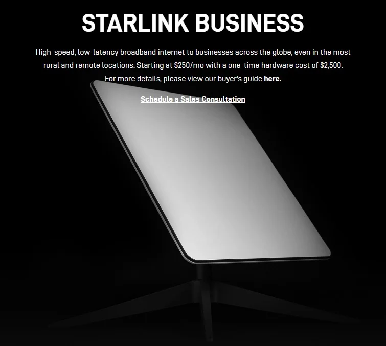 Starlink Business