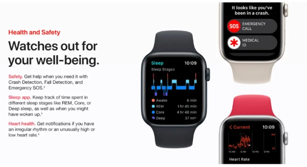 Ultimate Guide to Apple Watch: Eagerness to know more about his Features, Models, and Tips for 2023 8 health and safety