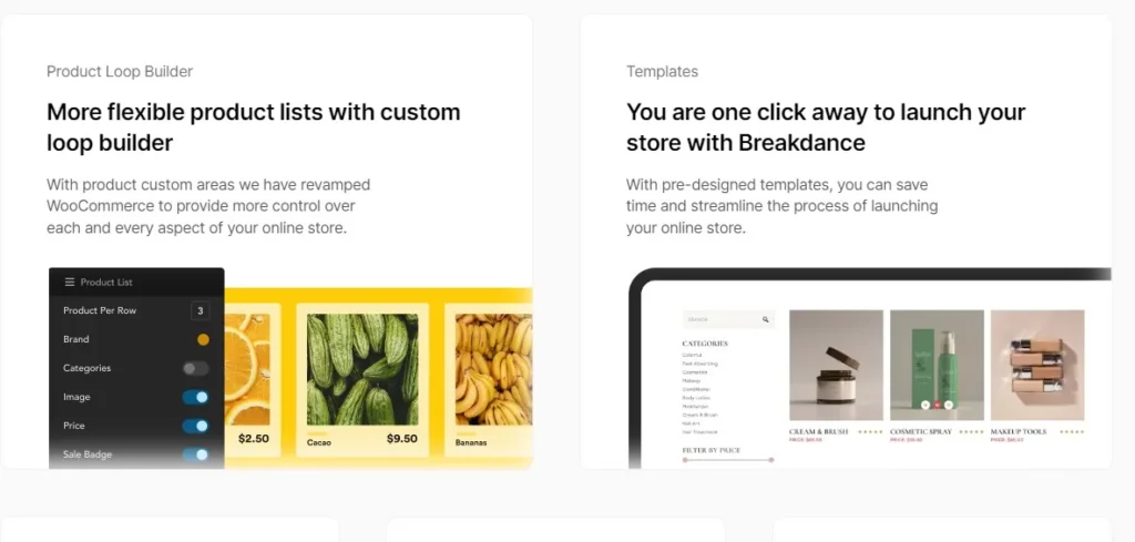 woocommerce template