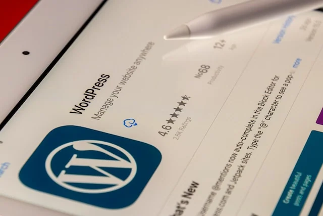 wordpress page